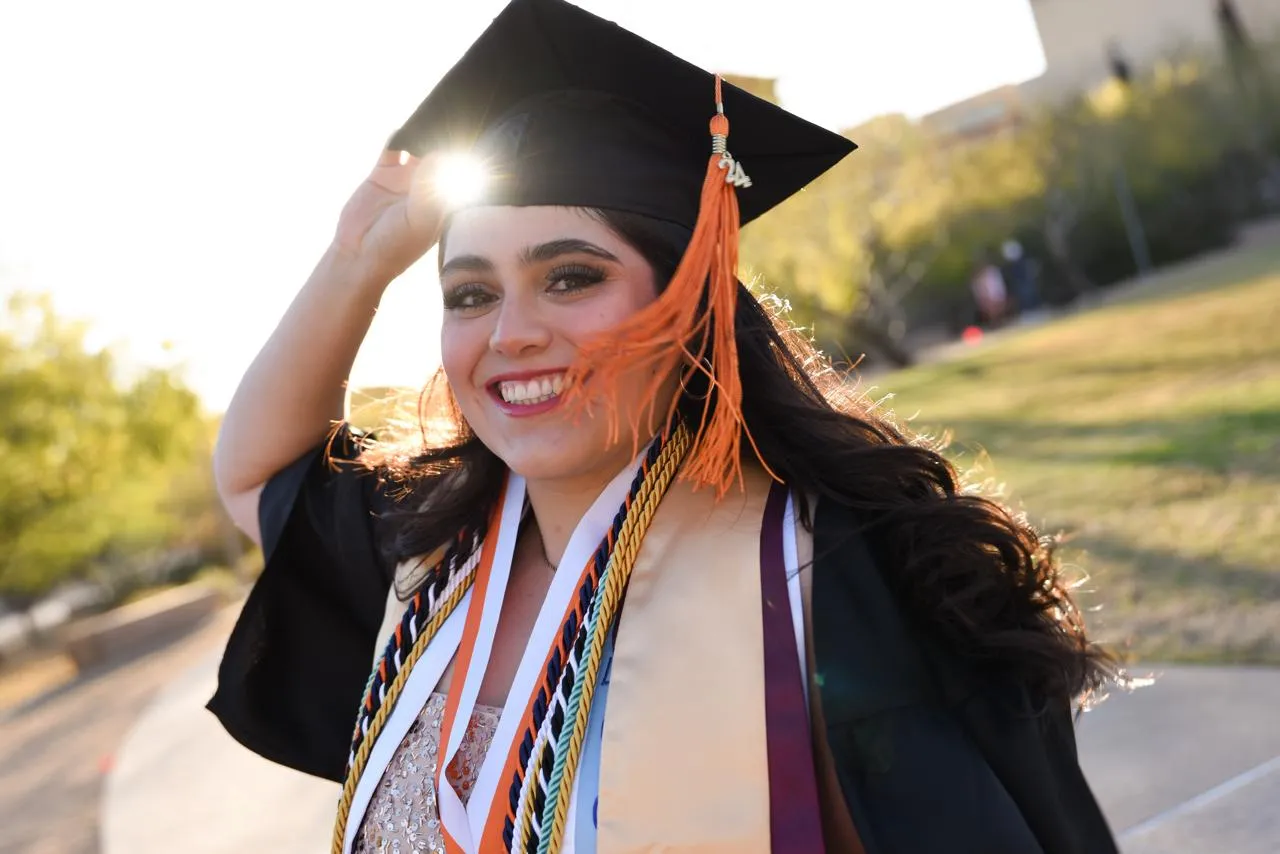 Denisse at graduation